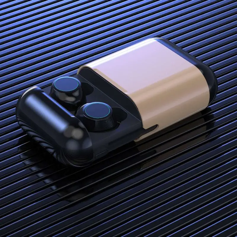 S7-TWS Мини Bluetooth стерео наушники-вкладыши Наушники портативные беспроводные водонепроницаемые спортивные наушники-вкладыши поддержка зарядной коробки