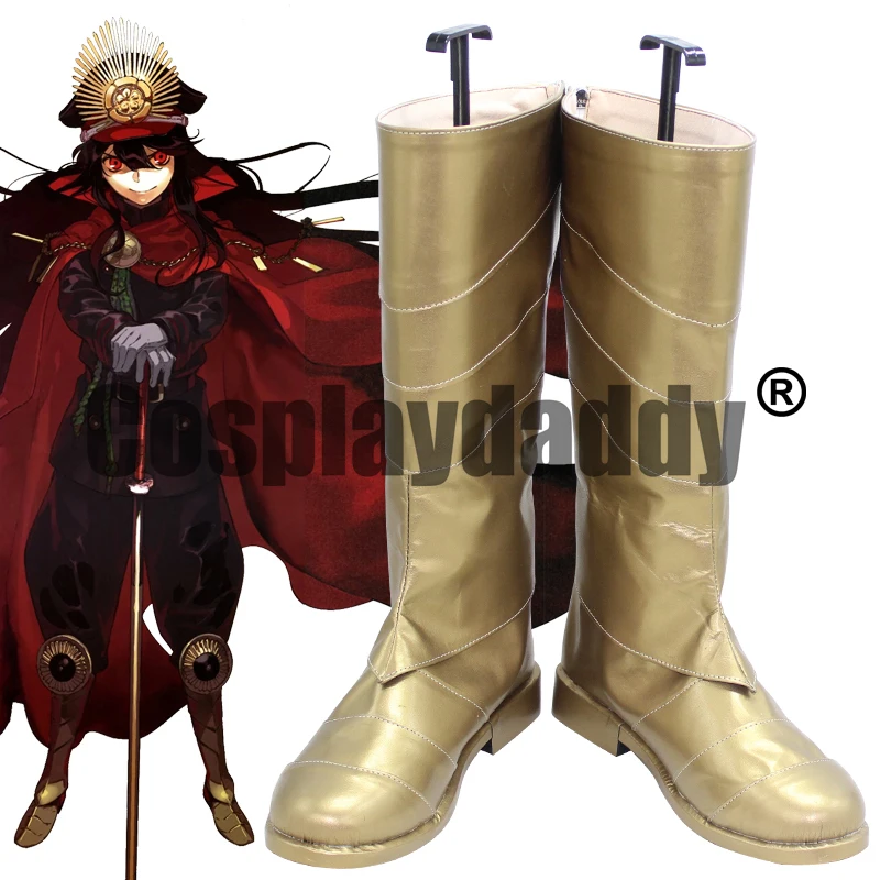 

Fate/KOHA-ACE GUDAGUDA Honnoji Demon King of the Sixth Heaven King of Innovation Archer Nobunaga Oda Cosplay Shoes Boots X002