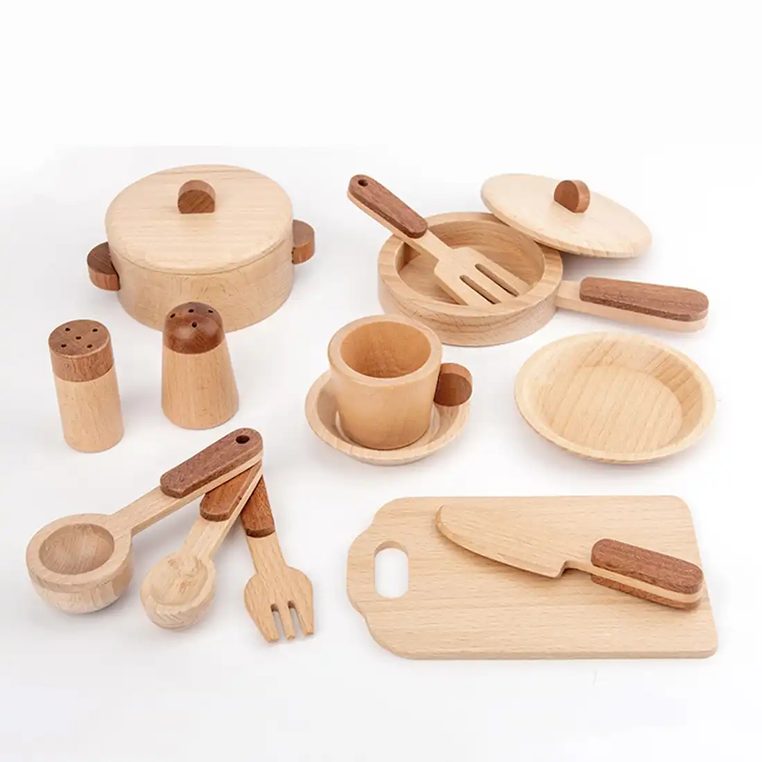 wooden kitchen utensils toys