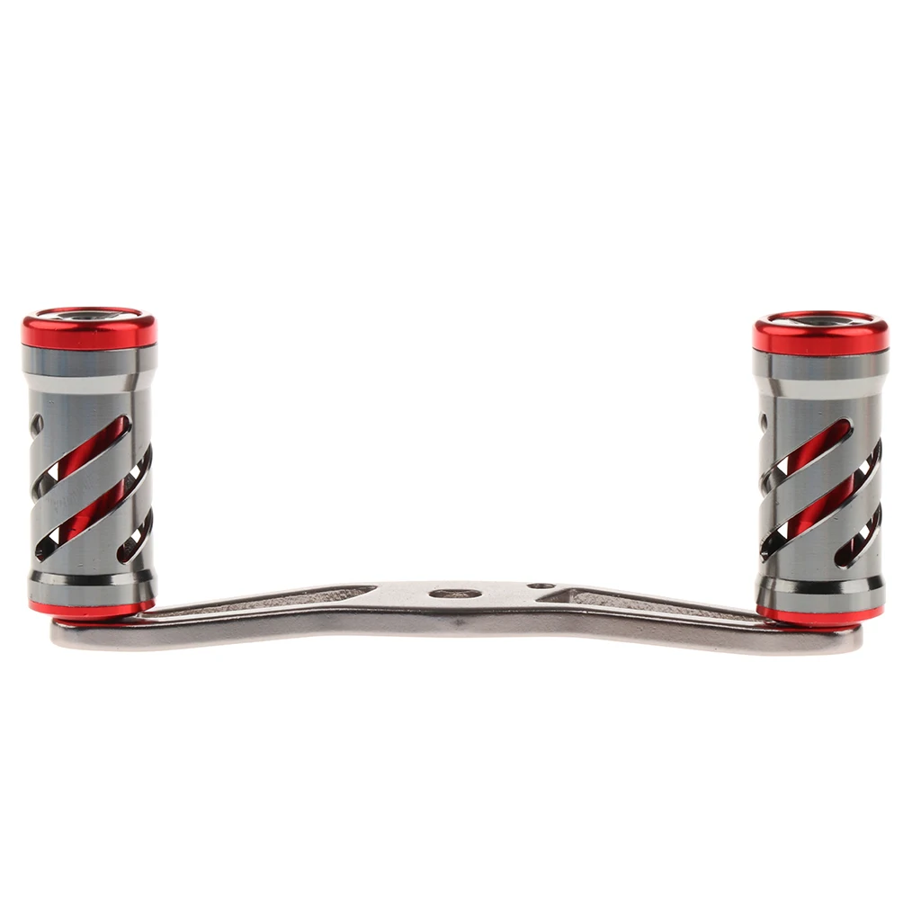 

1 Set Lightweight 2 Bearings Baitcasting Fishing Reel Handle Fishing Reel Rocker for Outdoor Fishing Red Purple 10cm