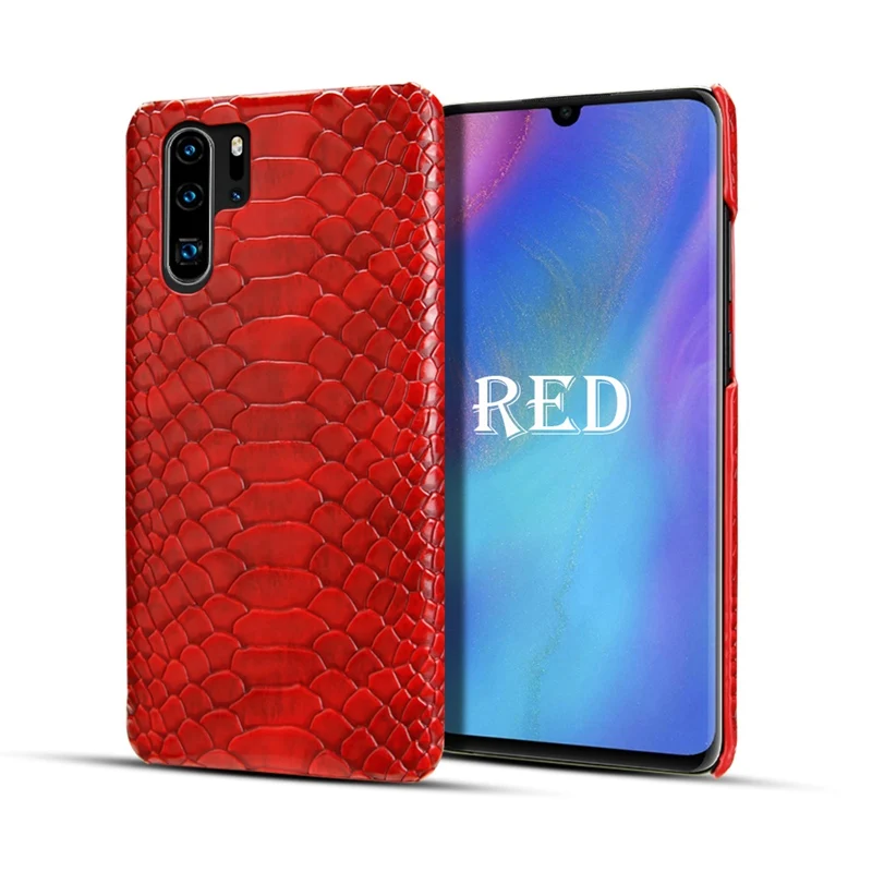 Back Cover Ultra Thin Leather Case for Huawei P30