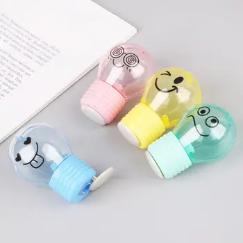 

Mini Light Bulb Mechanical Pencil Sharpener Stationery Office Student School Supply Kids Gift