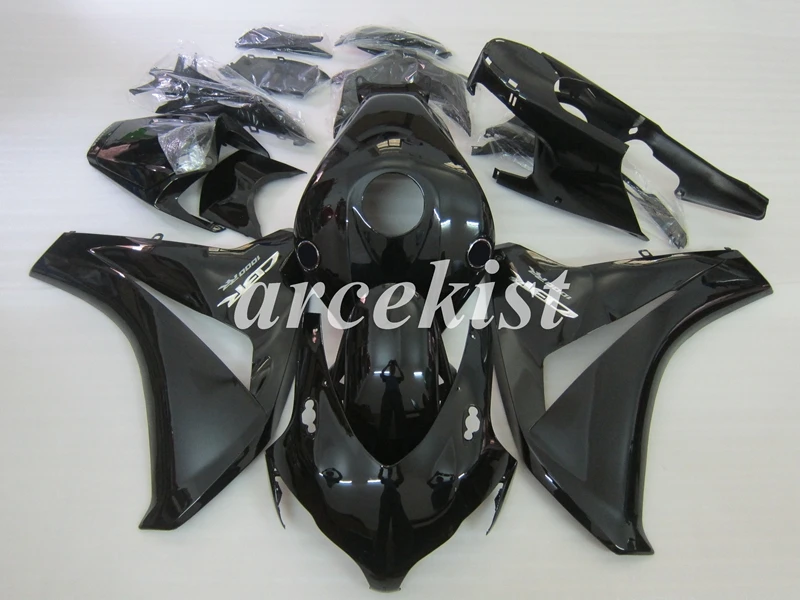 ABS инжектор мотоцикл обтекатели комплект Подходит для Honda CBR1000RR CBR1000 2008 2009 2010 2011 08 09 10 11 Кузов Набор черный