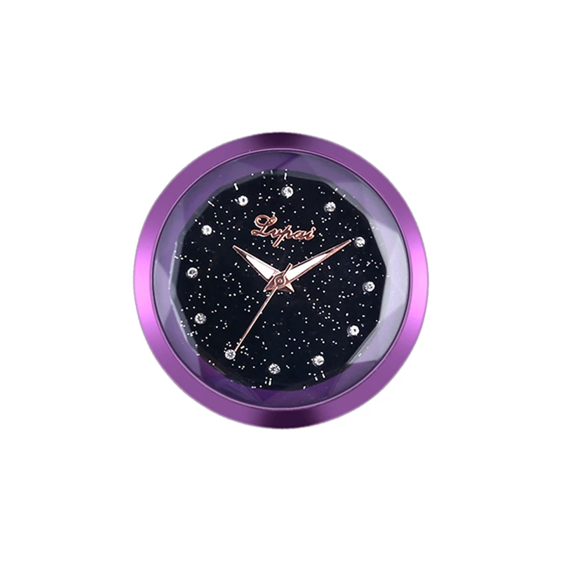 1PC Car Accessories Car Decoration Electronic Meter Car Clock Timepiece Auto Car Interior Ornament Car Sticker Watch Car Styling - Название цвета: 05
