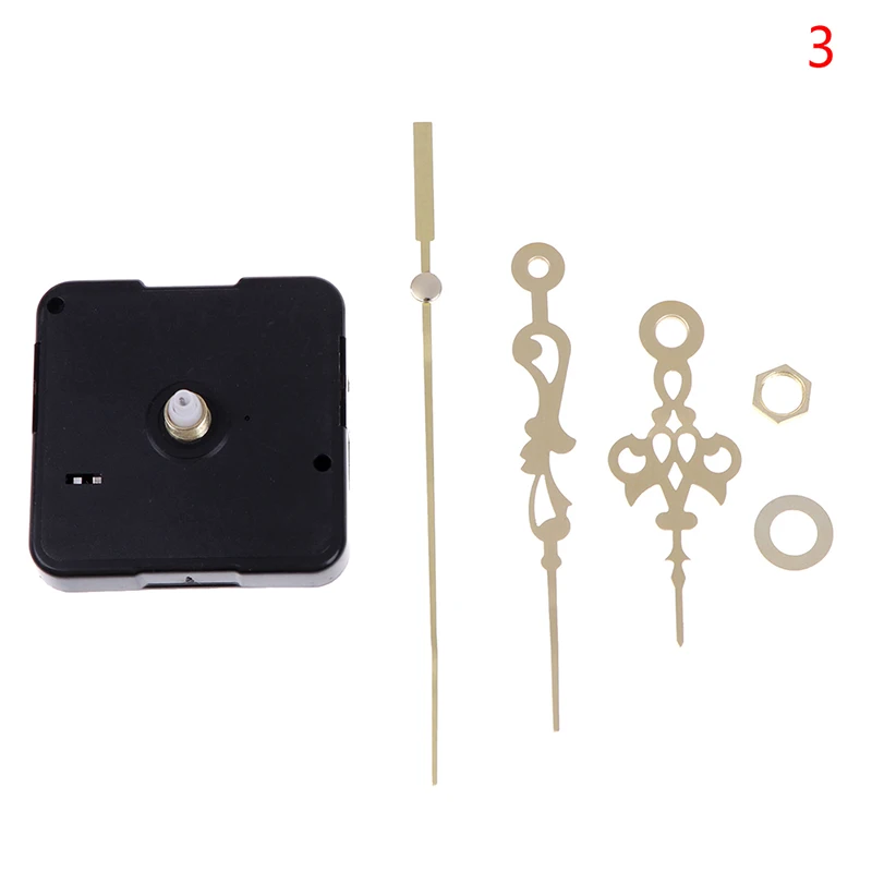 1 Set Professional Clock Mechanism Clockwork Practical Quartz Wall Clock Movement Hot Sale 
