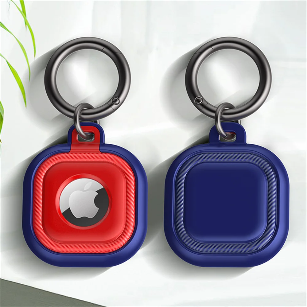 Airtags 4 Pack Silicone Protective Case Keychain for Air Tags, Airtag  Holder Cover for Apple Airtag,Airtag Case Soft Skin Air Tag Cover  Accessories with Key Chain for Apple Air tag Key Finder