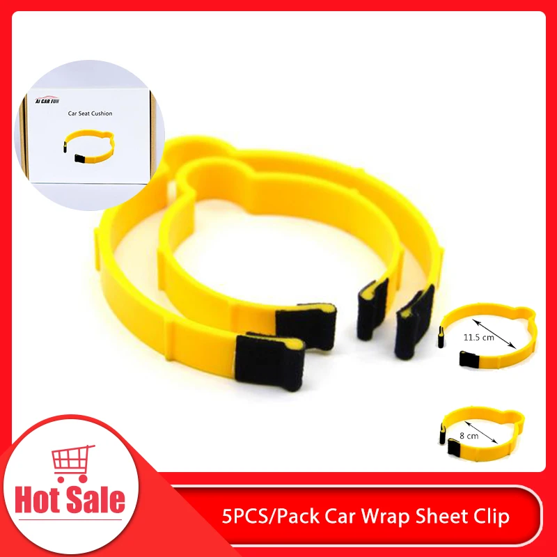 5 шт./упак. автомобильная пленка зажим для виниловой пленки|Наклейки на