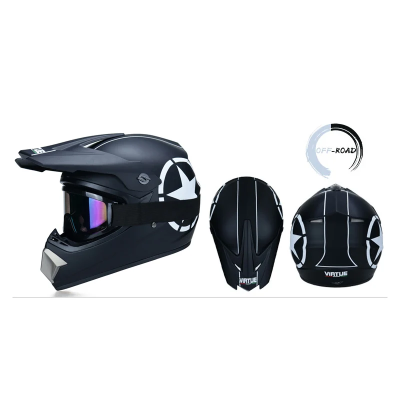 No.19 Бездорожье мото rcycle шлем Casco moto полное лицо мото крест руля Профессиональный мото rbike ATV горные гонки Dirt Bike для мужчин детей - Цвет: No.19