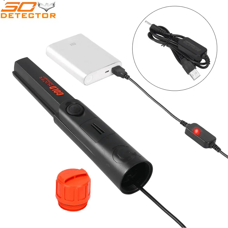 Золотой Охотник ТМР USB Перезаряжаемый металлоискатель pinpointer водонепроницаемый