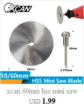 XCAN 1 шт. 85 мм Диаметр 10/15 мм 80 зубы Электрический HSS мини циркулярная пила Лезвие Мощность Инструменты Аксессуары для древесины/режущий диск для металла