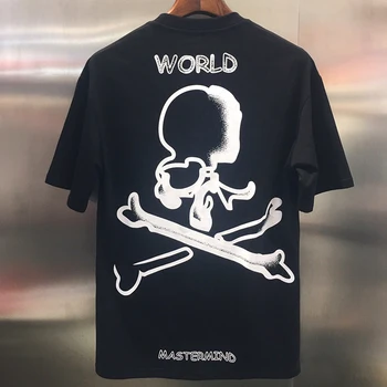 

2020 Spring Summer Skulls T Shirt Men Women Mastermind Japan T-shirts 100% Cotton MMJ World Printed Tees Men