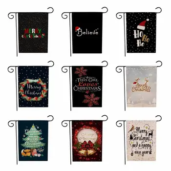 

Christmas Garden Flag Double Sided Holiday Yard Decorative Flag