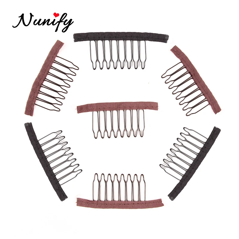 Hair Extensions Clips Hair Clips Wigs Wig Combs Clips Black Lace