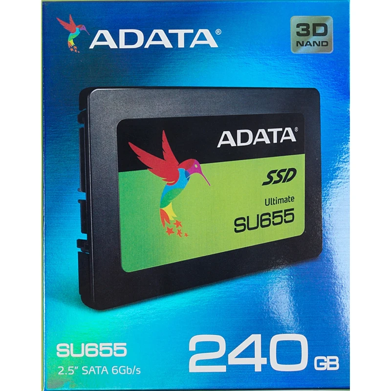 Накопитель SSD A-Data SATA III 240Gb ASU655SS-240GT-C Ultimate SU655 2.5"