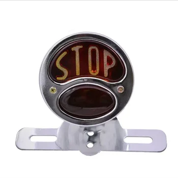 Motorcycle Tail Brake Stop Light LED Cafe Racer Style Motorbike Brake ...