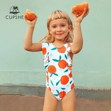 CUPSHE/цельный купальный костюм оранжевого цвета с высоким воротом и рюшами для маленьких девочек; Детский купальник; Коллекция 2021 года; Детские купальные костюмы; От 2 до 12 лет CUPSHE/цельный купальный костюм оранжевого цвета с высоким воротом и рюшами для маленьких девочек; Детский купальник; Коллекция 2021 года; Детские купальные костюмы; От 2 до 12 лет