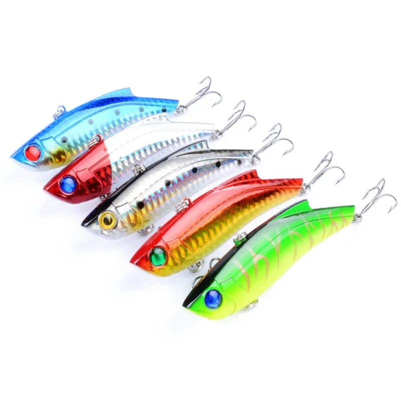  1 Pc 3D Artificial Lure Plastic Fish Shape Lead Inside Full Swimming Deepwater Shallowater Hard Bai