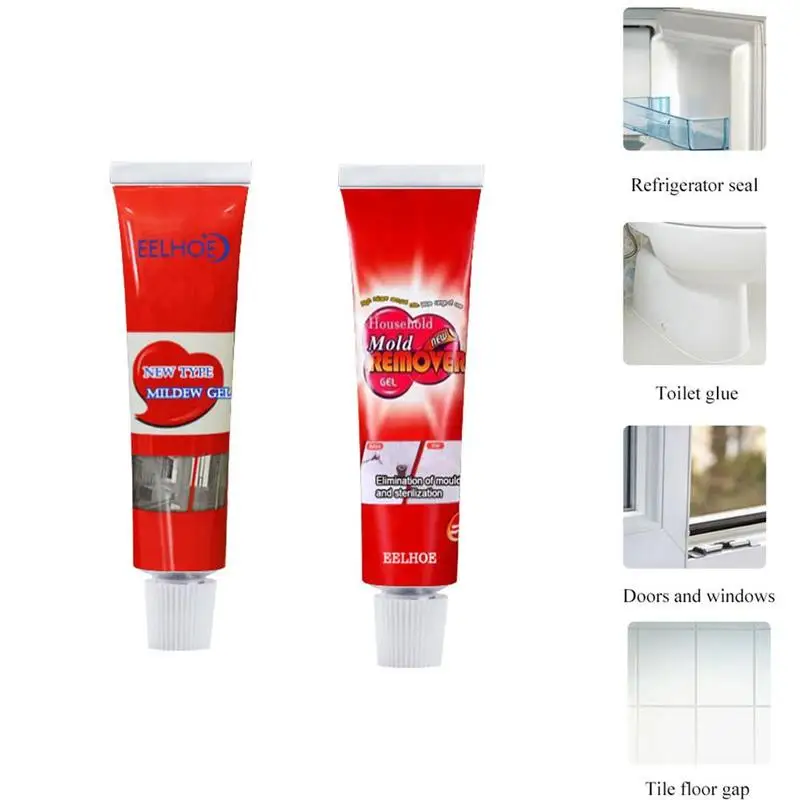 1PCS Household Chemical Miracle Deep Down Wall Mold Mildew Remover Cleaner Caulk Gel Mold Remover Gel Contains Chemical Free 1PCS Household Chemical Miracle Deep Down Wall Mold Mildew Remover Cleaner Caulk Gel Mold Remover Gel Contains Chemical Free