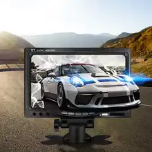 12 V-24 V 7 дюймов TFT lcd цветной HD монитор для автомобиля CCTV камера заднего вида