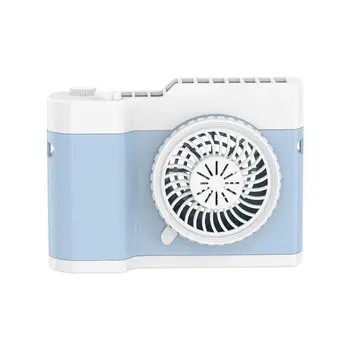 

Creative Camera Shape Hanging Neck Fan Portable Handheld USB Charging Small Tool