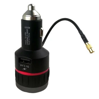 

Car DAB+Receiver Cigarette Lighter Plug 1.1" OLED Screen Display Automotive Digital FM Radio Receiver Antenna Kit