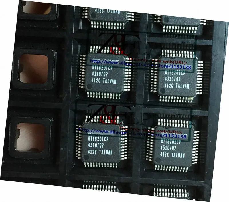 Rtl8201cp Rtl8201 Rtl8201cp-vd-lf Qfp-48 New Original 5pcs/lot ...
