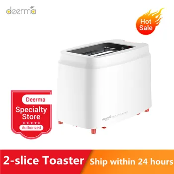 

Deerma Automatic Household Electric Bread Baking Machine 9 Gears Adjustable Toaster Breakfast Maker Bread Cooking