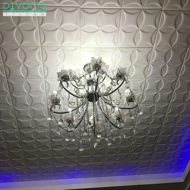 Self-adhesive Roof Wallpaper 3D PVC Waterproof Ceiling Wallpaper Contact Stickers Stereo TV Background Ceiling Decor Paper Decal Self-adhesive Roof Wallpaper 3D PVC Waterproof Ceiling Wallpaper Contact Stickers Stereo TV Background Ceiling Decor Paper Decal