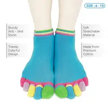 Женские противоскользящие носки для йоги, профессиональные носки для начинающих, дышащие, для фитнеса, тренировок, танцев