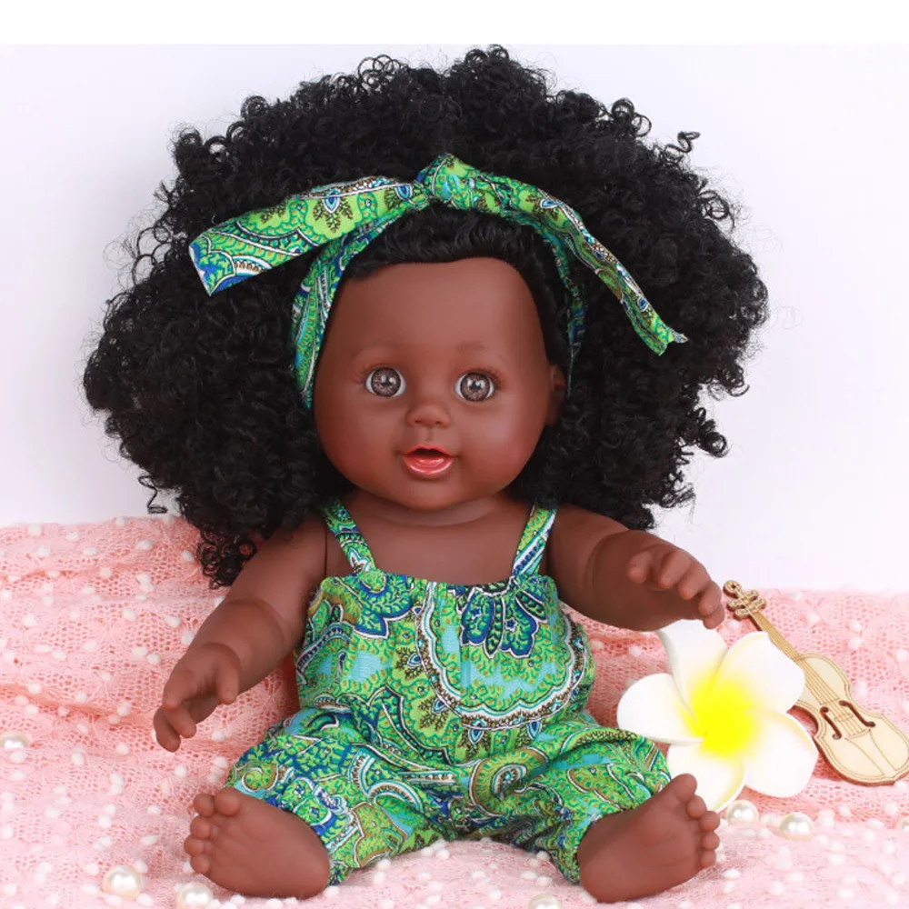 Игрушки для детей Детские подвижные шарниры африканская кукла игрушка Черная игрушка Рождественский подарок Playmate Boneca Menina Детские Куклы Игрушки для девочек