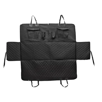 

Waterproof Dog Seat Dog Car Seat Cover Pet Seat Cover For Back Seat Black Carrier Hammock Cover With Pocket Size 137x148cm