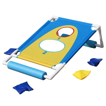 

Summer Beach Throwing Game Set Outdoor Folding Standard Bounce Floating Target Swimming Pool Portable Water Toy Children Gifts