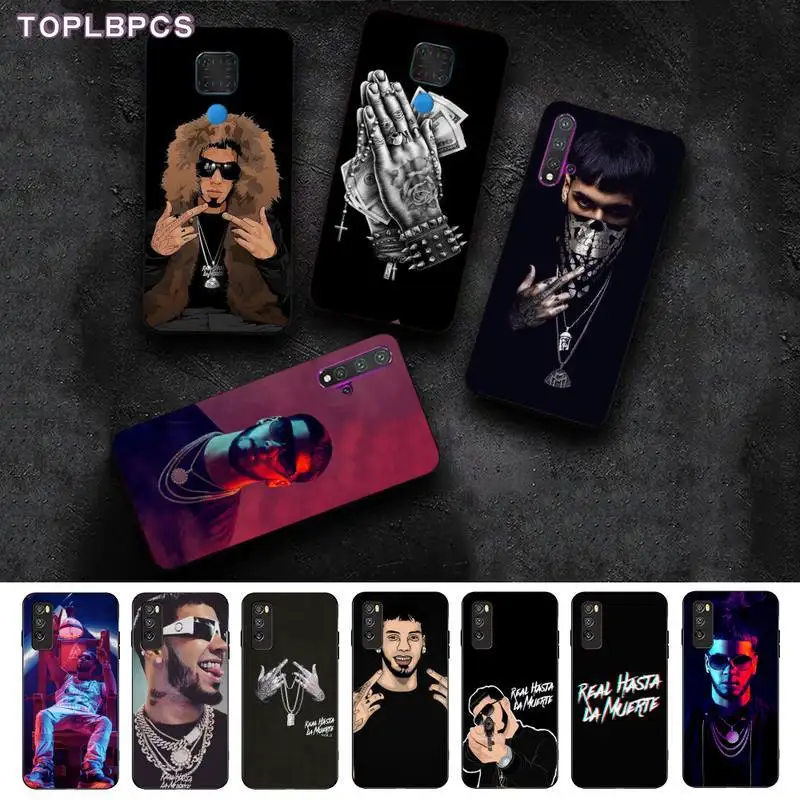 TOPLBPCS раппер ануэль чехол для телефона huawei nova 2 i 2plus 2s 3i 3e 4 4e 5 6 7 5i pro 7se 5G|Бамперы| |