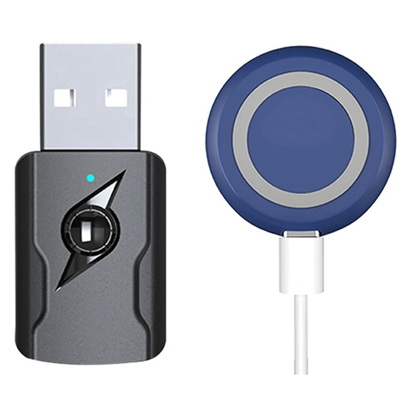 Полный 4-в-1 USB Bluetooth 5 0 беспроводной приемник 3 мм Aux аудио адаптер с магнитным