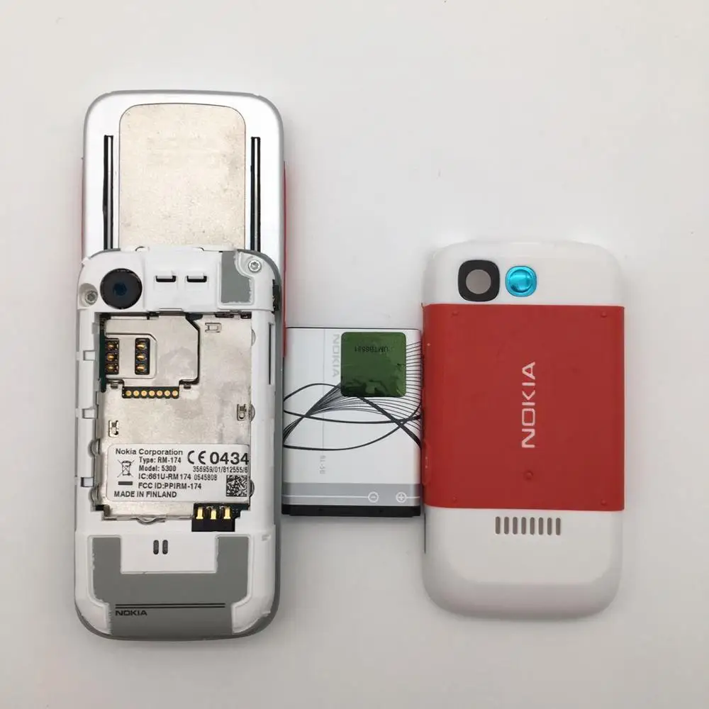 Оригинальный разблокированный мобильный телефон Nokia 5300 2G GSM 900/1800/1900 с поддержкой