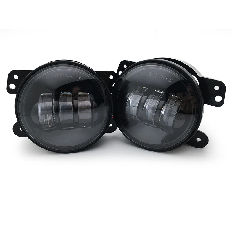 2X 4 Pollici Led Fendinebbia Per Jeep Tj Lj Jk Jku Rubicon Cloro Dodge Chrysler Paraurti Anteriore Off Road Lights