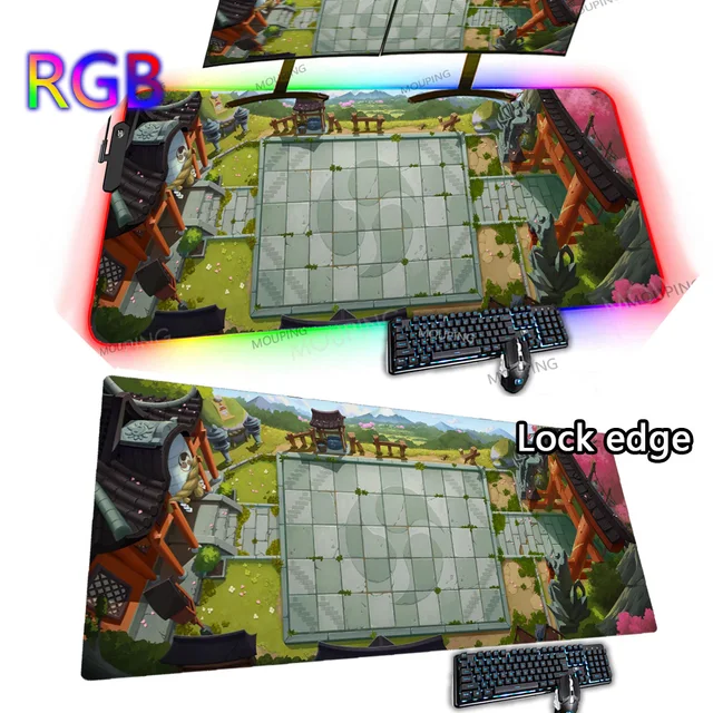 Desk Mat 1200x600 Plants Vs Zombies Mouse Pad 100x50 Carpet Mouse Computer Extra Large Gaming Mat Huge Rug Rgb Led Backlit Anime 1
