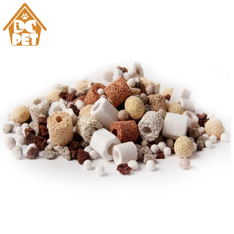 

10 in 1 Fish tank aquarium filter material Ceramic Bio Porous Biological Rings Aquarium Fish Tank Nitrifying Bacteria Material