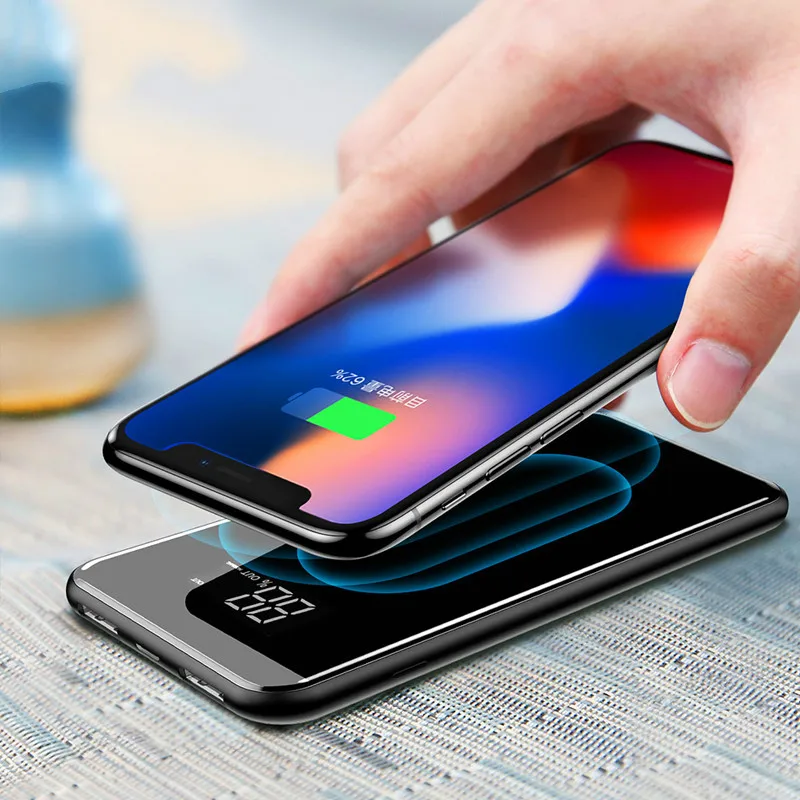 Беспроводное зарядное устройство Power Bank 2020 горячая Распродажа 30000 мАч