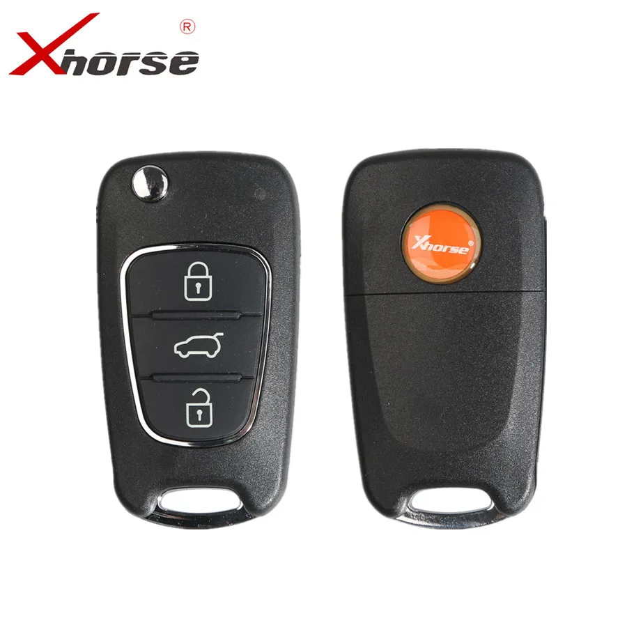 Дистанционный ключ Xhorse XKHY02EN для Hyundai 3 кнопки английский язык 5 шт./лот| |