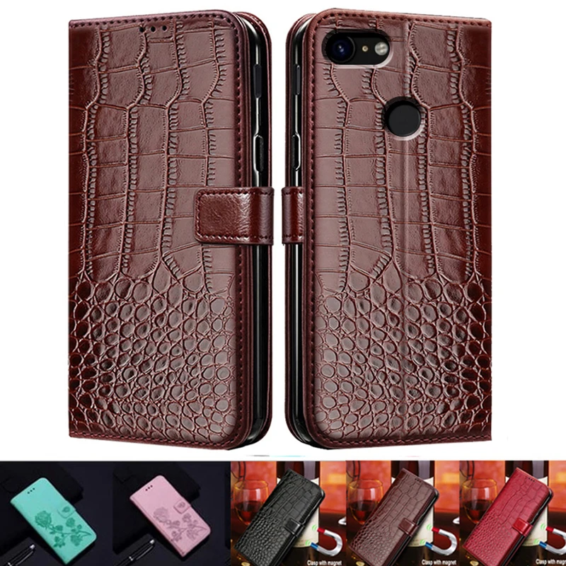 for Google Pixel 3 XL Case New Luxury Ultra Thin Flip PU Leather Phone