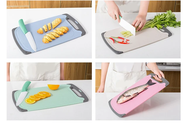 Oversized Cutting Board Easy Grip Handle Groove Non-Slip Extra Large Thick  Chopp Board Dishwasher Safe Kitchen Professional Tool