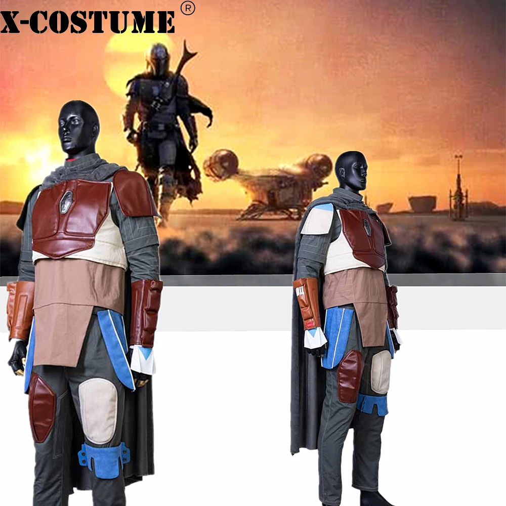 X-COSTUME мандалорский костюм Звездные войны косплей реквизит копия маски ESB 1