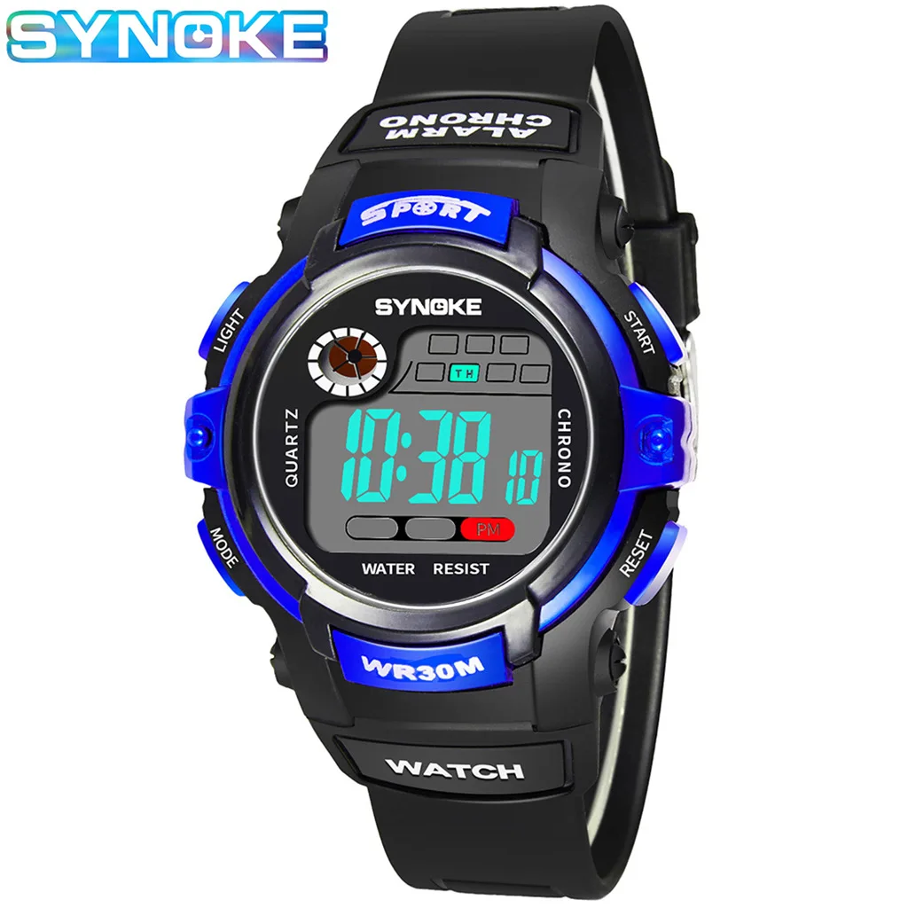 

Children Students Electronic Watch Night Light Waterproof Korean-style Sports Watch Southeast Asia