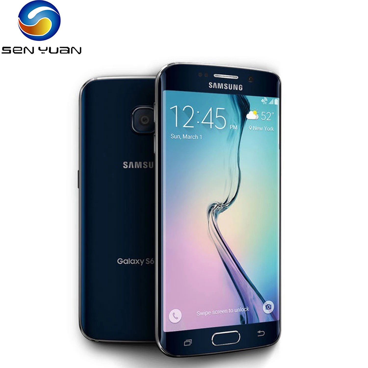 refurbished samsung phones Original Samsung Galaxy S6 Edge 4G LTE Mobile Phone Refurbished G925F Unlocked CellPhone 5.1" 3GB 32GB Android 7.0 SmartPhone refurbished iphone xr