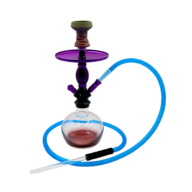 Disposable Hookah Hoses Glass Handle Mouth Tips Glass Pipe for Smoke Shisha Lounge Chicha Accessories