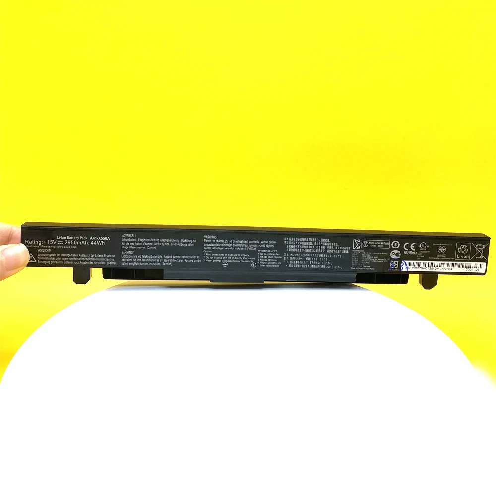 Nova Bateria para Asus A41-x550 R510c X550c X550l X550j R510l X550ca X552e X550v K550l F550v X550a P550c X550ea X550d R510 X550vx R510j F550c Y481c Y581c X550b A450c R409 P450 P550 K450 F552 450ve A550c A550l A550v - Imagem 3