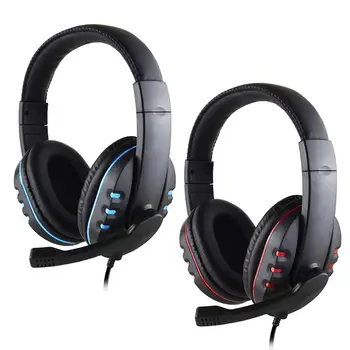 

Wired gaming Headphones Gamer Headset Game Earphones with Microphone Bass Stereo PC headset Over-Head Gamer Headphone Boy Gift