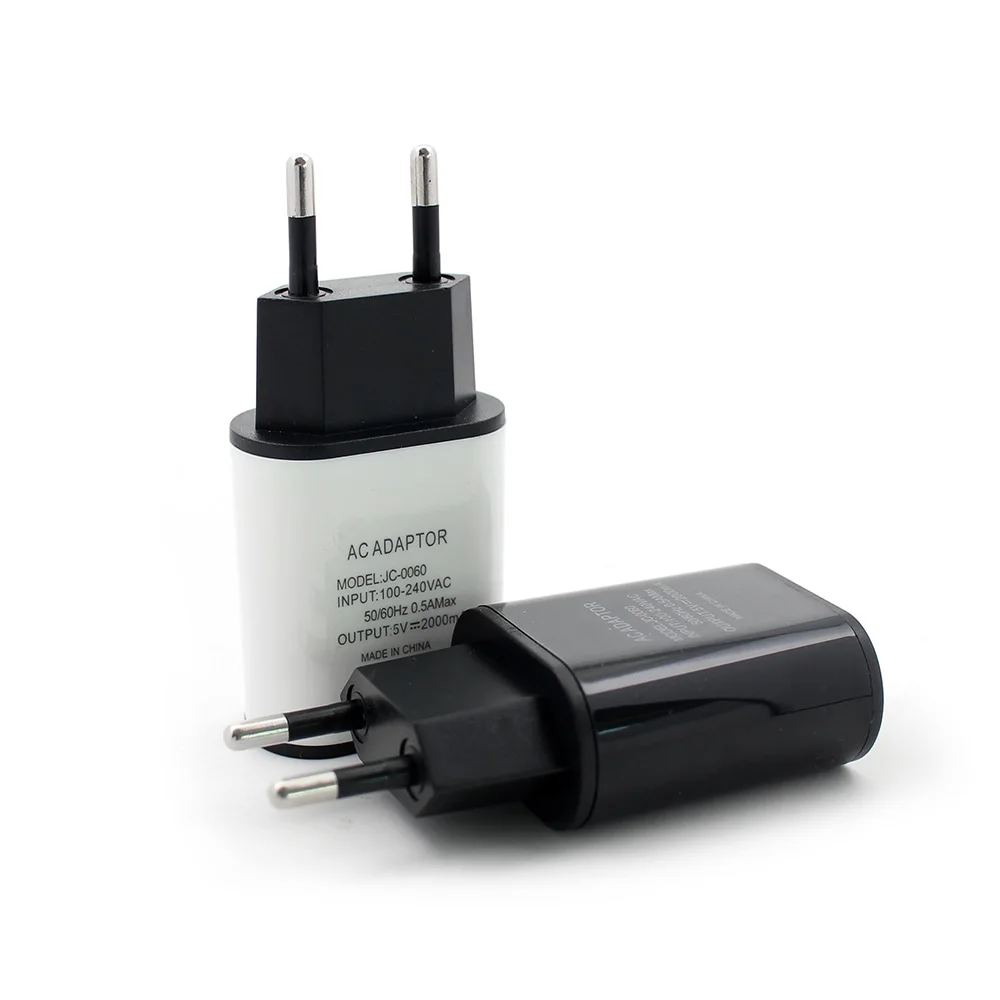 Power Adapter Supply USB Charger For Mobile Phone 5V 2A EU Transformer 220V 5V