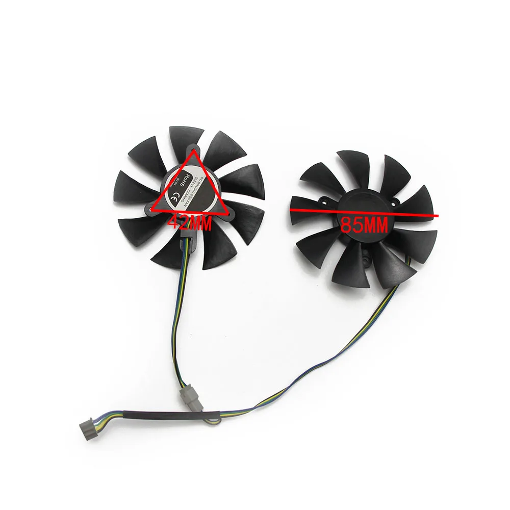 85 мм GA91S2H GFY09010E12SPA 4Pin VGA кулер вентилятор Замена для ZOTAC AMP 1060 6 ГБ GTX 1070 мини видеокарта вентилятор охлаждения